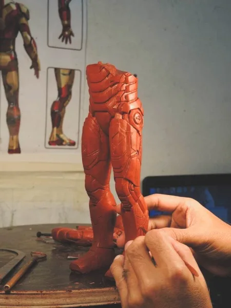 Iron Man: Crafting Heroes Through Artistry by Sculpture Artists
